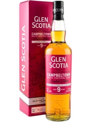 Виски Glen Scotia 9 Years Old Ribera del Duero Finish, gift box 0.7 л