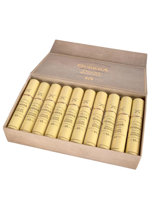 Gurkha Cellar Reserve 15 Year Hedonism Gran Rothchild, Tubos