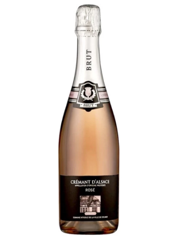 Domaine Viticole de la Ville de Colmar, Rose Brut, Cremant d'Alsace AOP