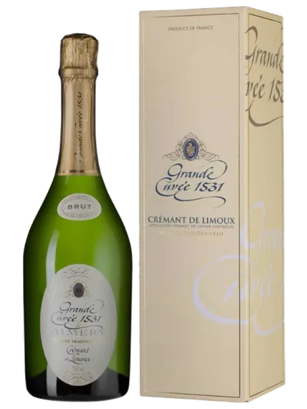 Grande Cuvee 1531 de Aimery, Cremant de Limoux Blanc, gift box
