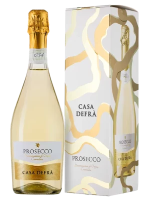 Просекко Casa Defra, Prosecco, gift box 0.75 л