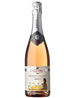 Arthur Metz, Le Cremant de l'Oncle Hansi Brut Rose, Alsace AOP 0.75 л
