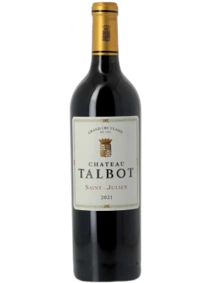 Вино Chateau Talbot, St-Julien AOC 4-me Grand Cru Classe 2021, 0.75 л