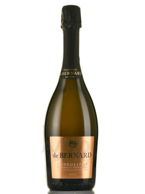 Просекко De Bernard Conegliano Valdobbiadene Prosecco Superiore Extra Dry DOCG 2021 0.75 л