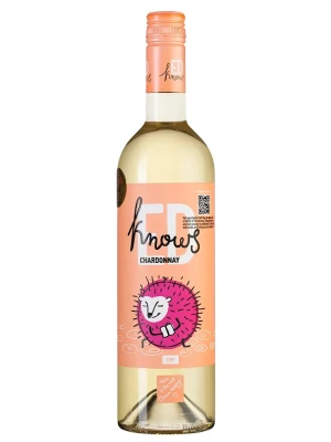 Вино Ed Knows, Chardonnay 2021, 0.75 л