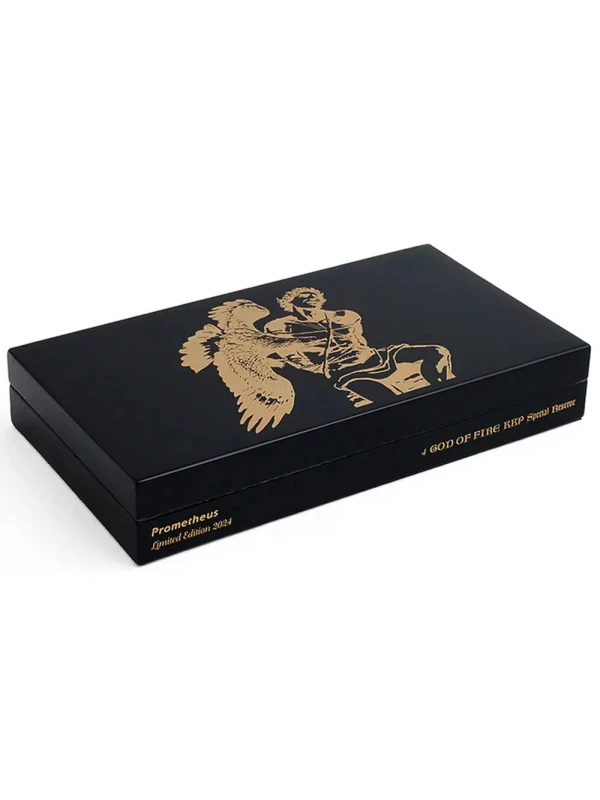 Arturo Fuente God of Fire KKP Never Back Down Special Reserve Set Macassar Ebony 10 Cigars