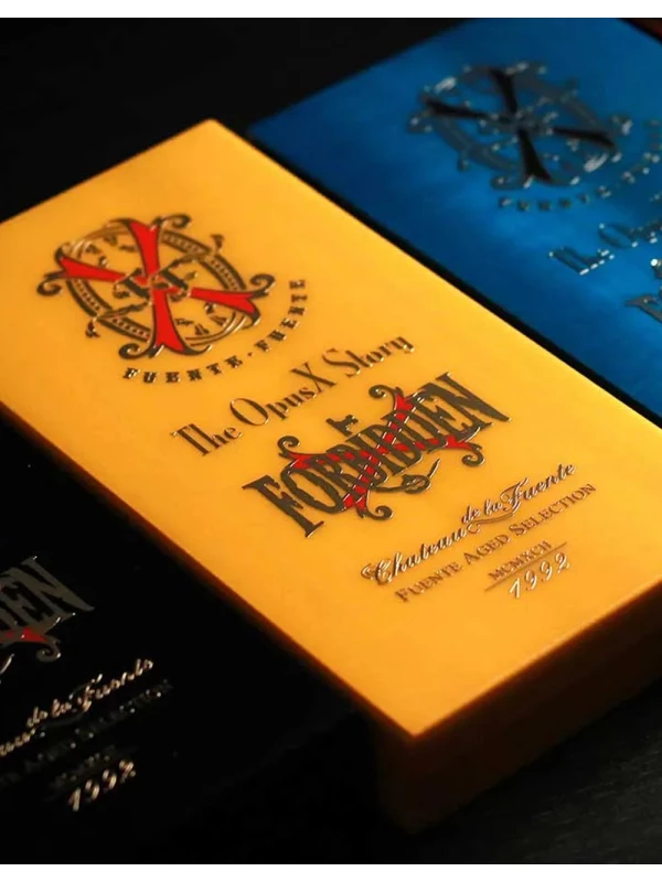 Arturo Fuente FFOX Fuente Fuente Opus X Story 4 Set Cigars Yellow