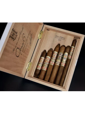 Сигары Набор сигар Arturo Fuente FFOX Fuente Fuente Opus X 6 Set Cigars Macassar Ebony