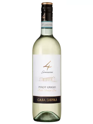 Вино Casa Defra, Pinot Grigio, Delle Venezie DOC 2024, 0.75 л