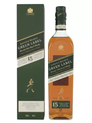 Виски Johnnie Walker Green Label 15 years old, with box 0.7 л