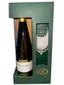 Mastri Vernacoli Pinot Grigio, Trentino DOC, gift set with glass — фото 2