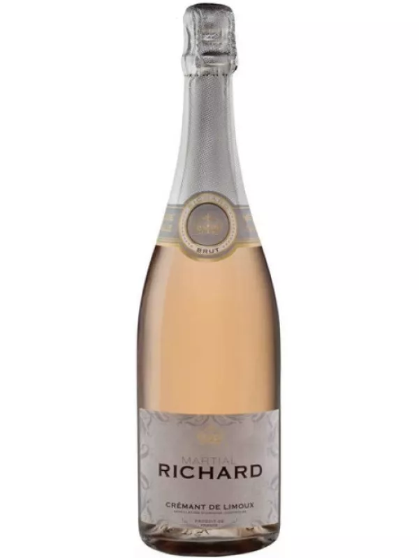 Игристое вино Martial Richard Cremant de Limoux Brut Rose AOP, 0.75 л