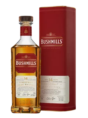 Виски Bushmills 14 Years Old Malaga Cask, in tube 0.7 л
