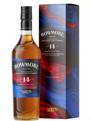 Виски Bowmore 14 Years Old Bordeaux Cask Finish, gift box 0.7 л