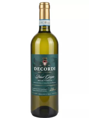 Вино Decordi Pinot Grigio delle Venezie IGT 0.75 л