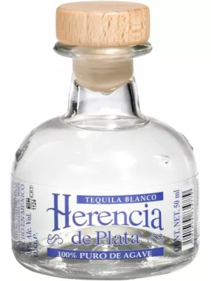 Текила Herencia de Plata Silver 0.05 л