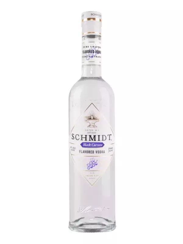 Schmidt Black Currant, gift box with 2 glasses