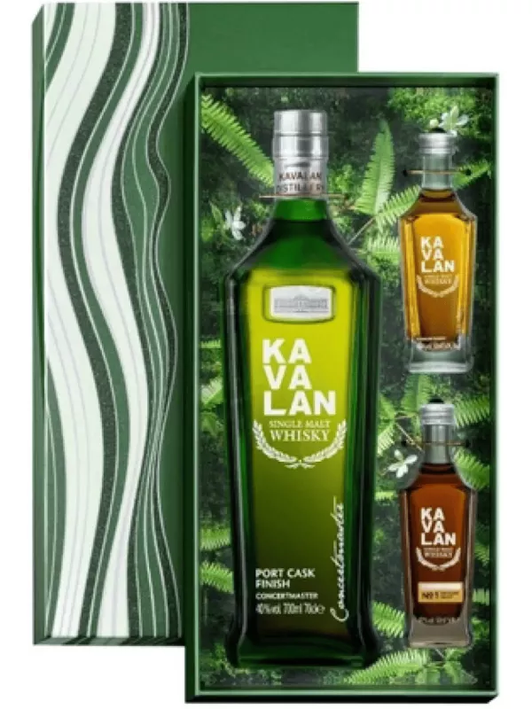 Kavalan Concertmaster Port Finish & Kavalan & Kavalan Distillery Select  