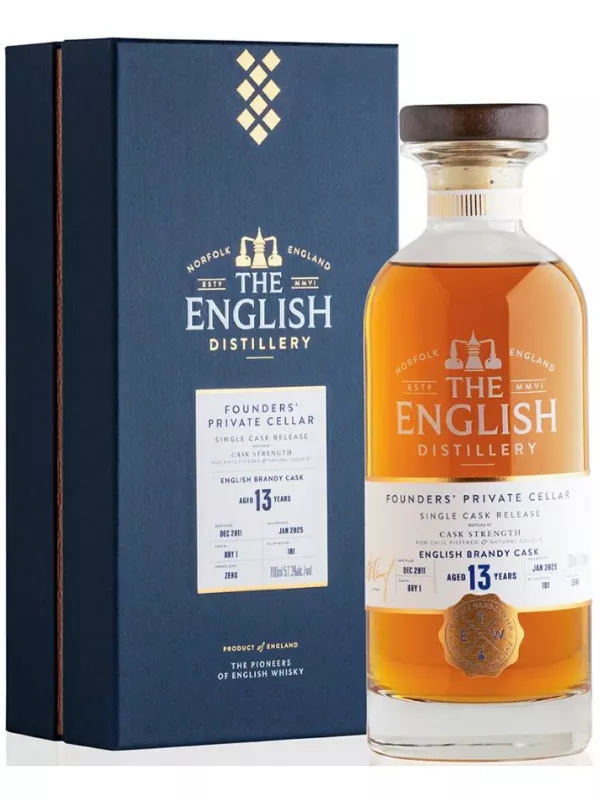 English Founders Private Cellar 13 Years Old, gift box