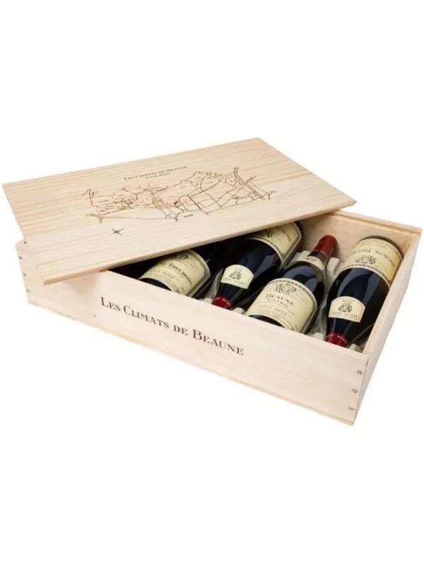 Louis Jadot, gift set Beaune Premier Cru Climats of 6 bottles
