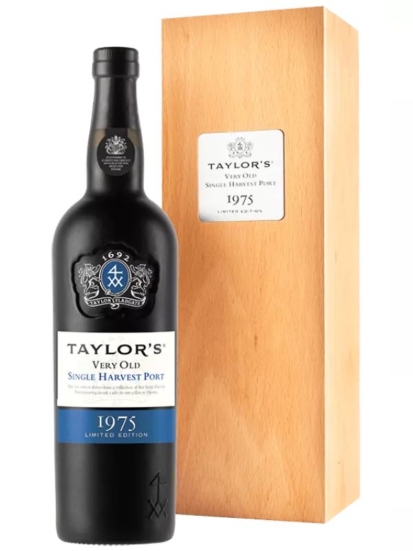 Taylor's, Very Old Single Harvest Port, wooden box