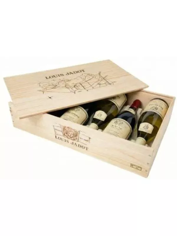 Louis Jadot, gift set Beaune Red & White of 6 bottles