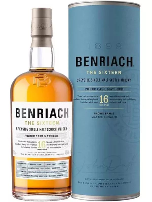 Benriach 16 Years Old, in tube