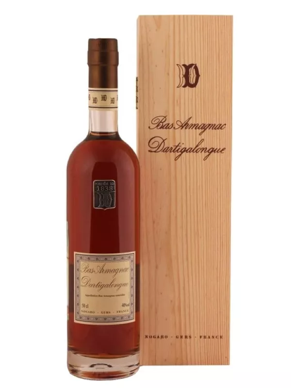 Dartigalongue, Bas Armagnac AOC, wooden box