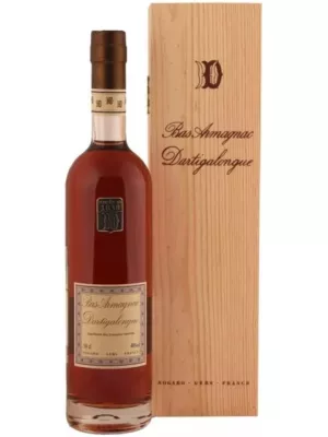 Арманьяк Dartigalongue, Bas Armagnac AOC, wooden box 1997 0.5 л