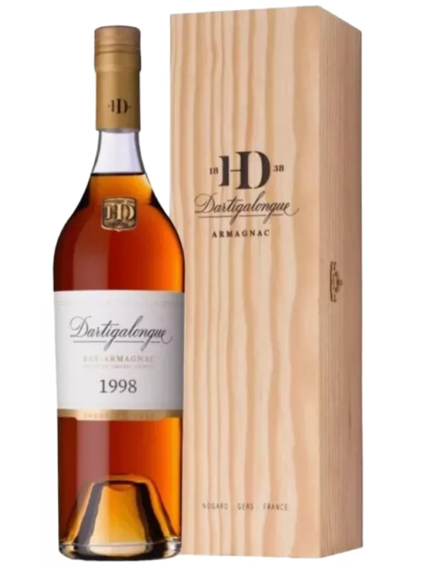 Dartigalongue, Bas Armagnac AOC, wooden box