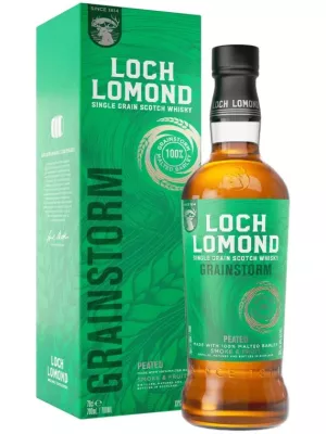 Виски Loch Lomond Single Grain Peated, gift box 0.7 л