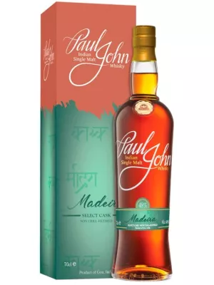 Виски Paul John Madeira Select Cask, gift box 0.7 л