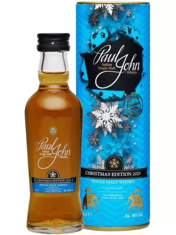 Paul John Christmas Edition, in tube