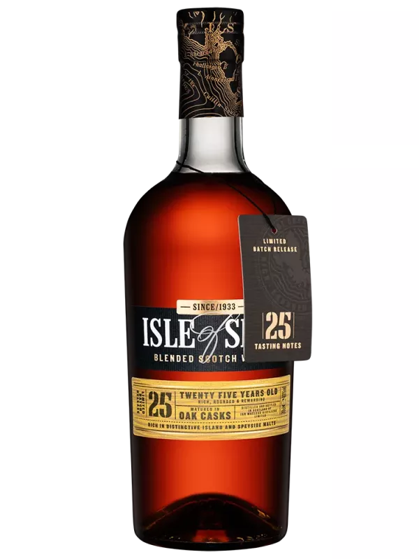 Isle Of Skye 25 Years Old, wooden box