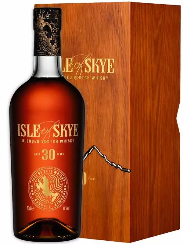 Isle Of Skye 30 Years Old, wooden box
