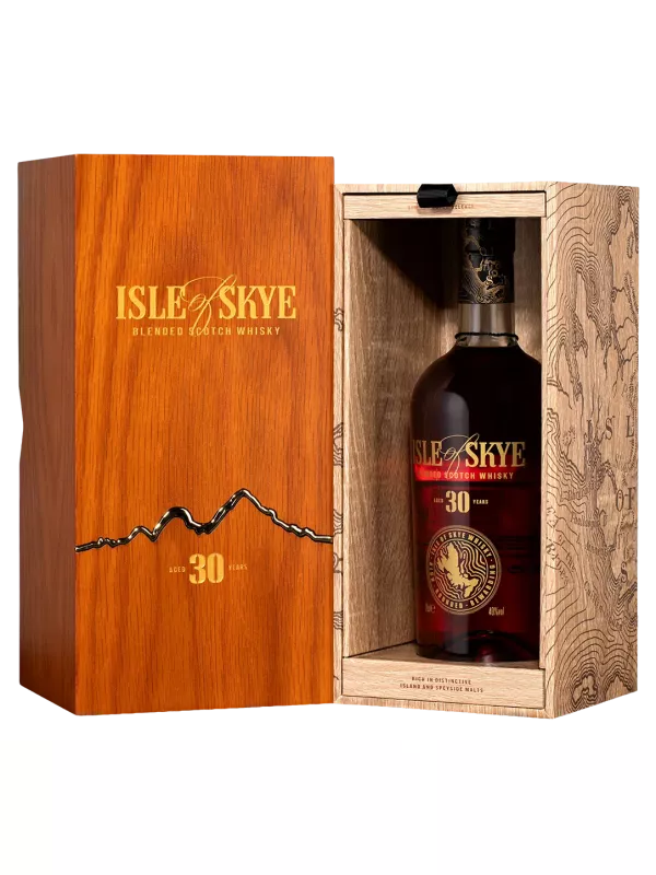 Isle Of Skye 30 Years Old, wooden box