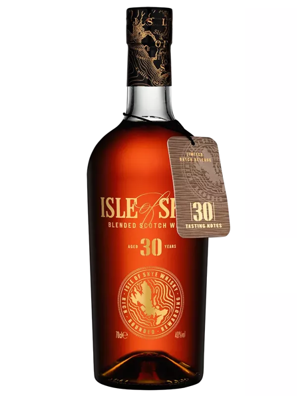 Isle Of Skye 30 Years Old, wooden box