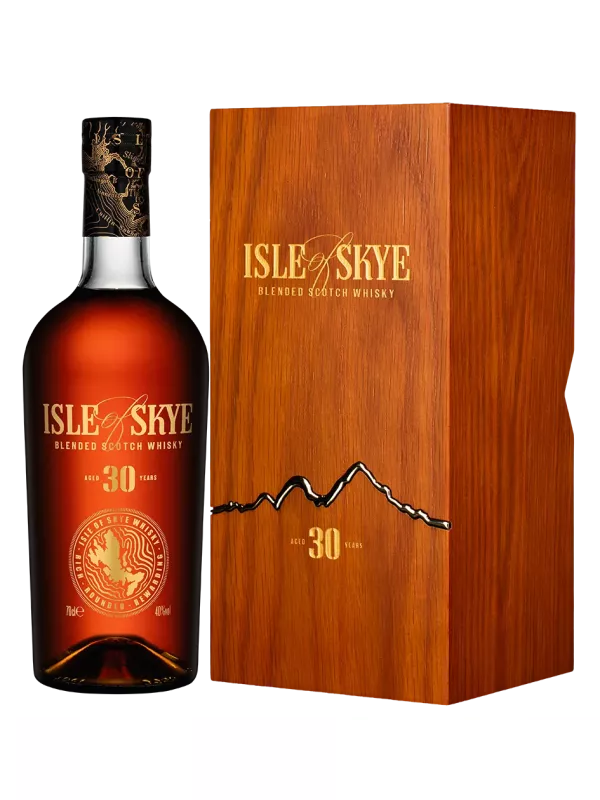 Isle Of Skye 30 Years Old, wooden box