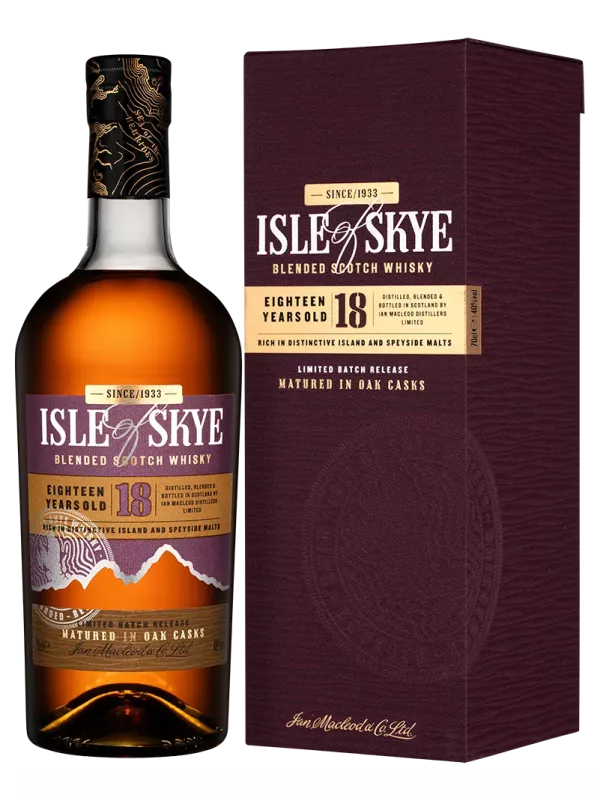Isle Of Skye 18 Years Old, gift box