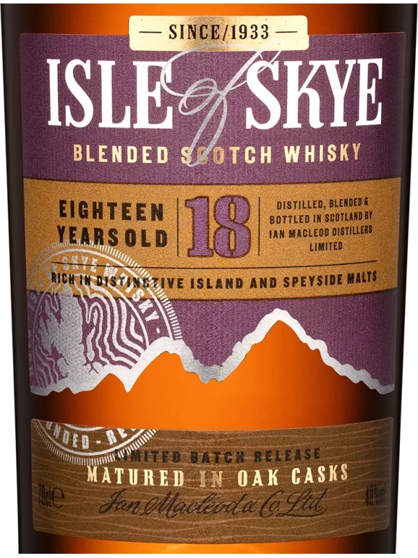 Isle Of Skye 18 Years Old, gift box
