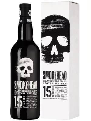 Виски Smokehead 15 Years Old, gift box 0.7 л