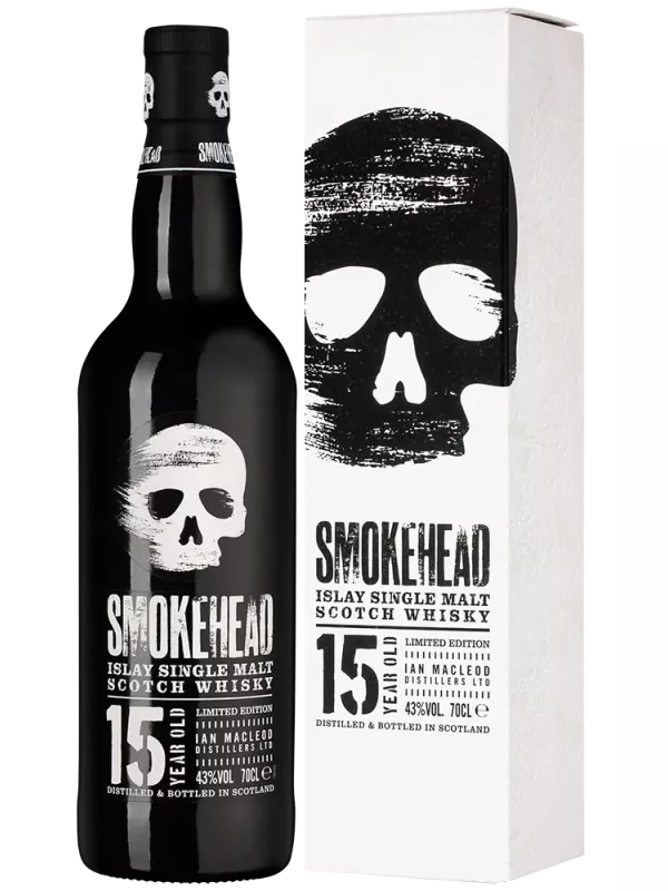 Smokehead 15 Years Old, gift box