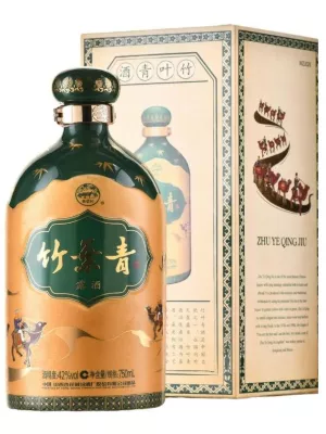 Водка Zhuyeqing Jiu Silu, gift box 0.75 л