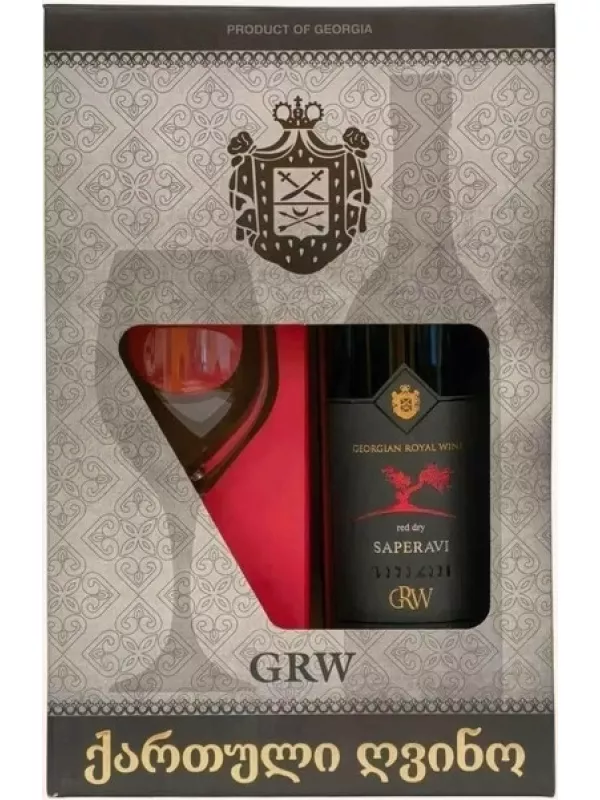 GRW, Saperavi, gift box with glass