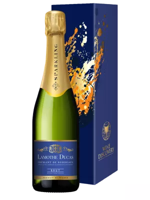 Lamothe Ducas Cremant de Bordeaux AOP, gift box 0.75 л 2022