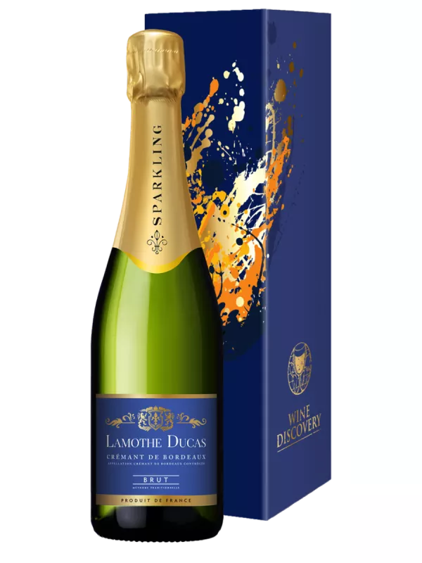 Lamothe Ducas Cremant de Bordeaux AOP, gift box