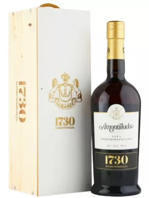 Херес Alvaro Domecq, 1730 Amontillado VORS, Jerez DO, wooden box 0.75 л