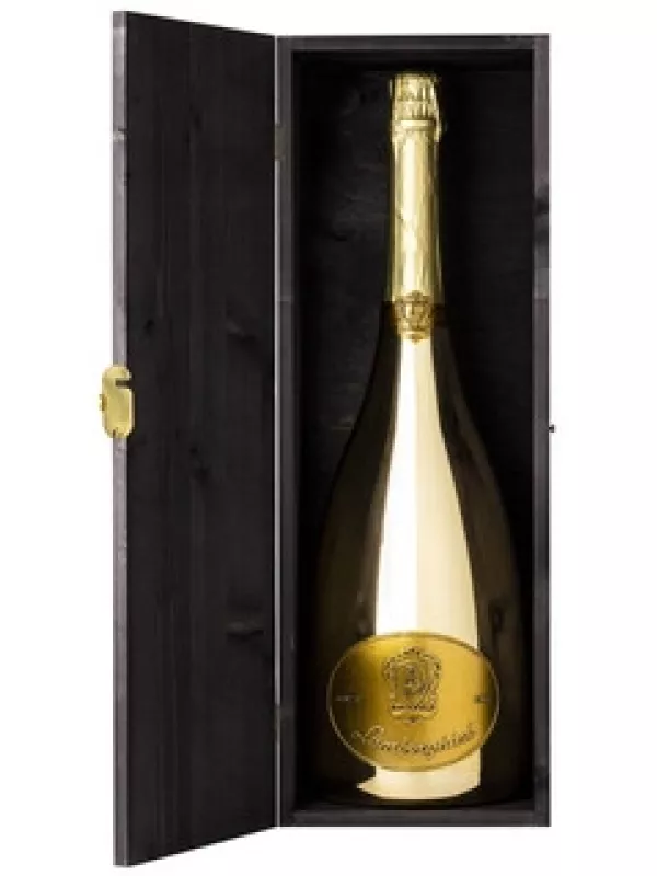 Lamborghini, Pinot-Chardonnay Gold Extra Brut, wooden box