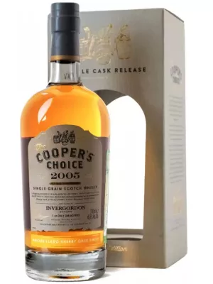 Виски The Cooper's Choice Invergodon Amontillado Sherry Cask Finish, gift box 2005 0.7 л