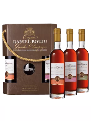 Коньяк Daniel Bouju Coffret 1, gift box with 3 glasses 0.6 л